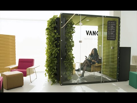 VANK WALL acoustic pods for modern workplaces